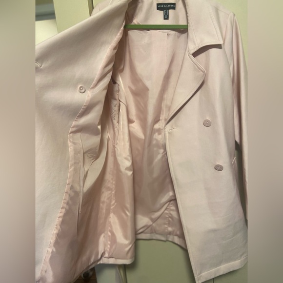 Pink Lightweight Trench Coat- BRAND NEW - Picture 4 of 6